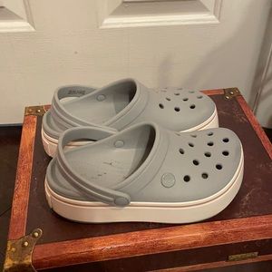 Platform Crocs size 5 womens